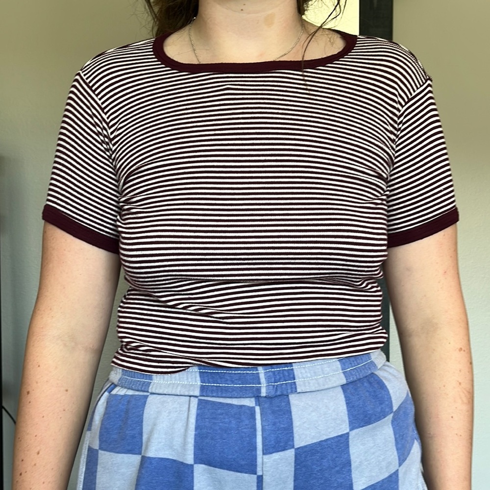 Brandy Mayville crop top